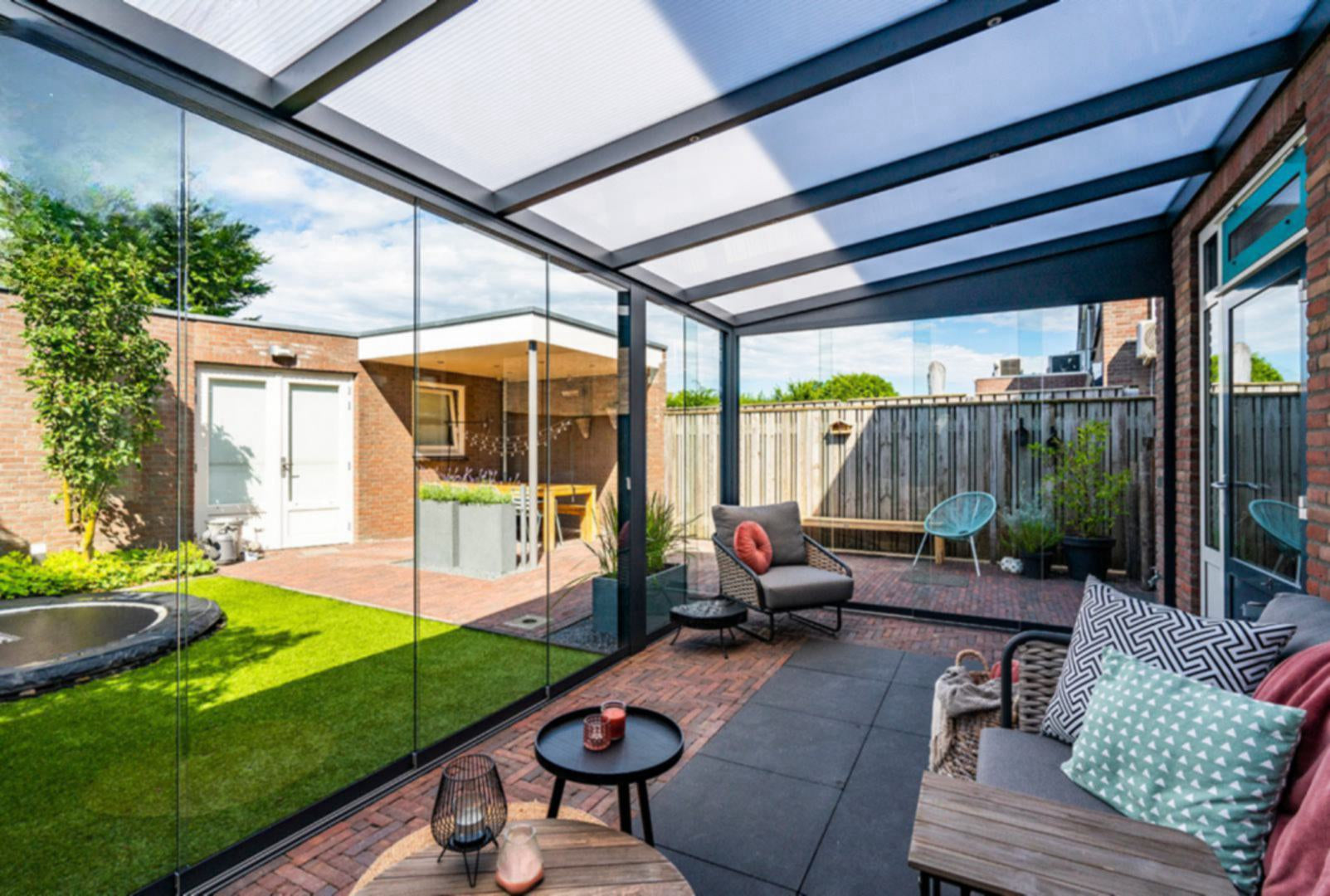 506 cm breed Bosco terrasoverkapping